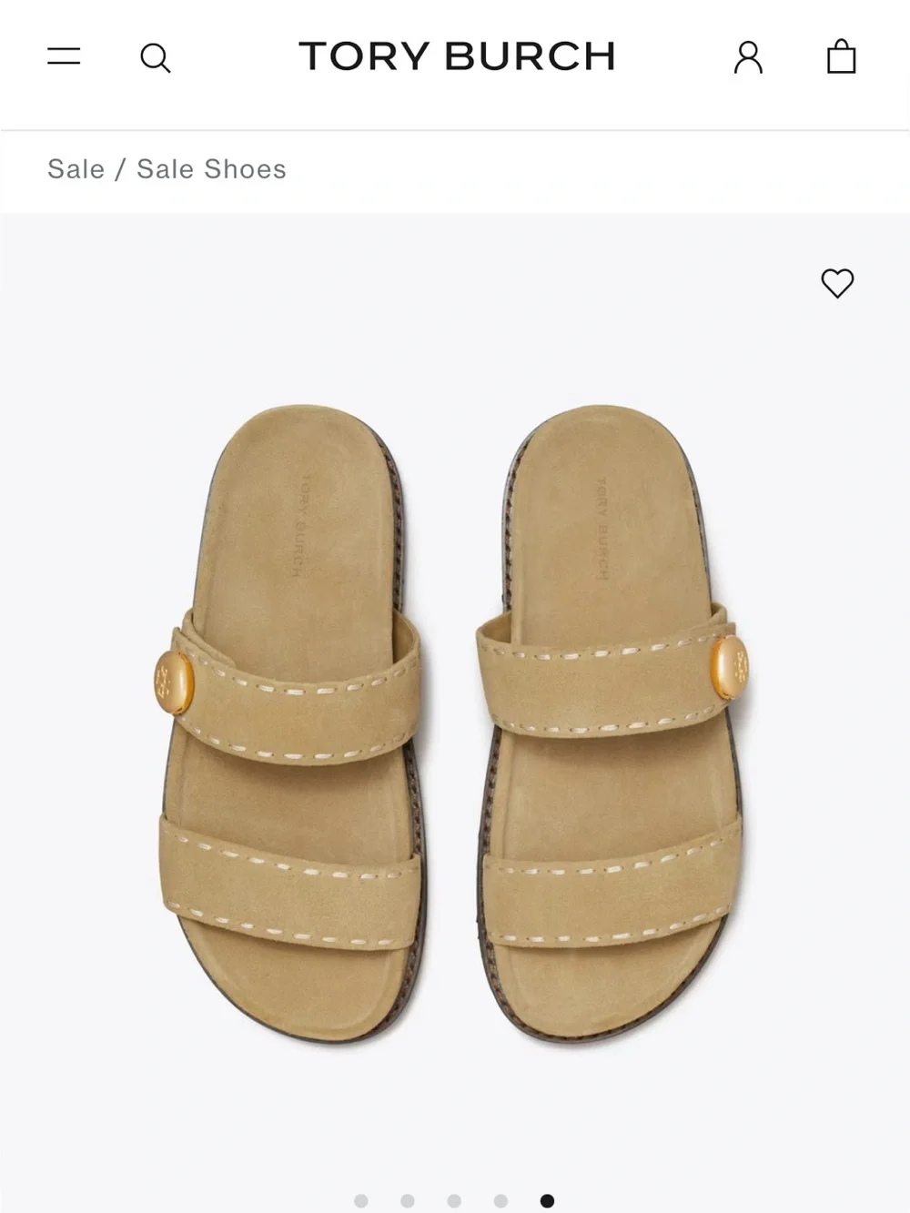 Tory Burch ROMY SPORT SLIDE $275 women size 9.5 gently used Color: Butterscotch